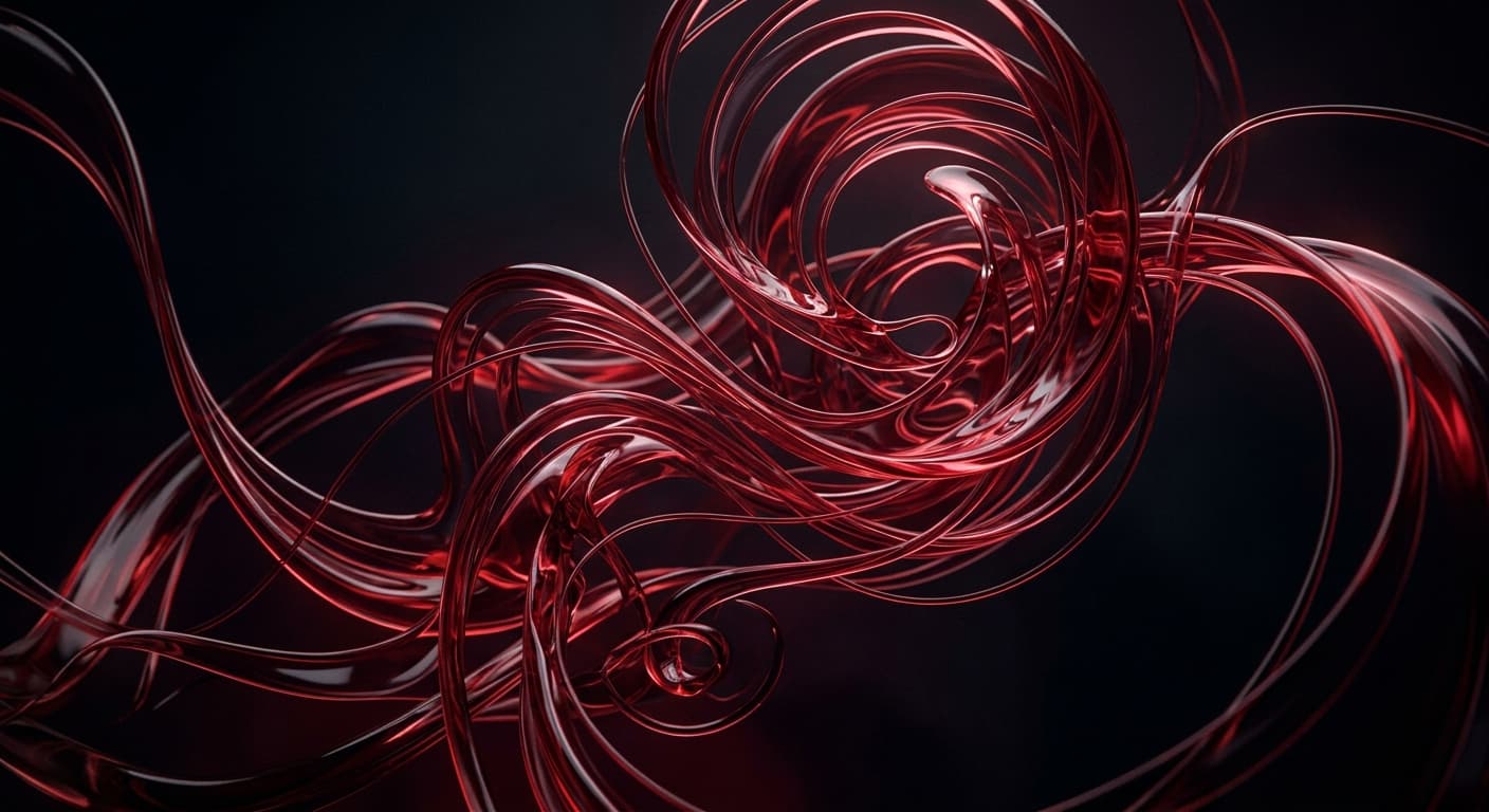 Red Swirls